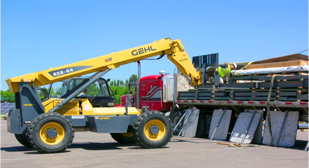 Steel Building Delivery