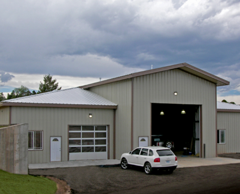 Custom Metal Garage