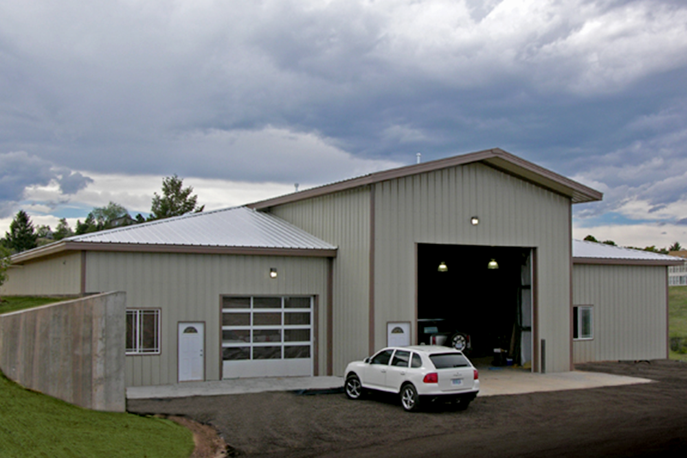 Custom Metal Garage