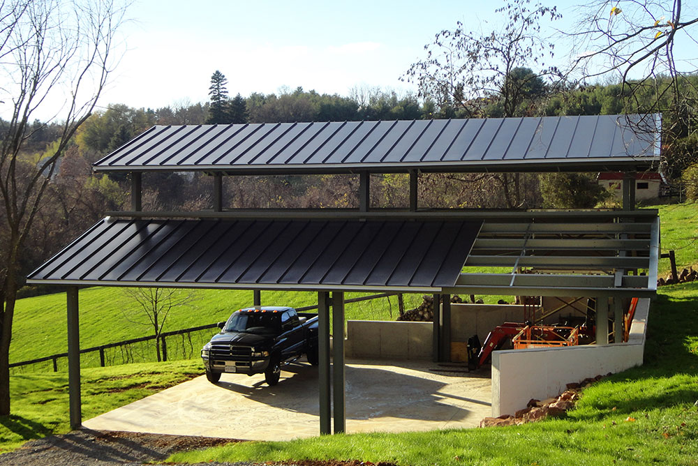 Roof-Only Building