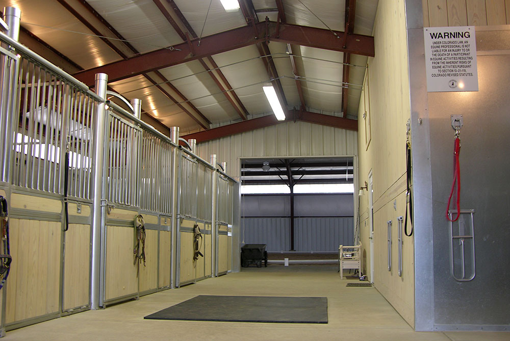 riding arena