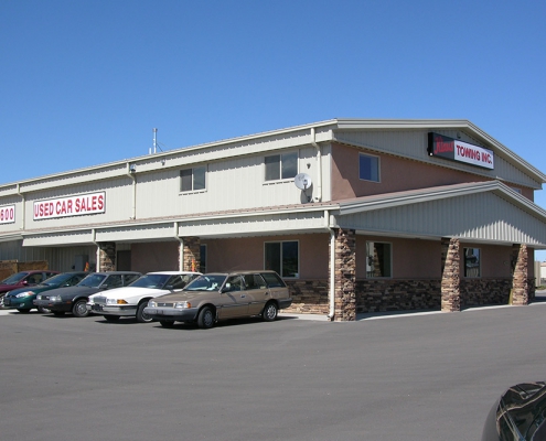 Steel Automotive Retail Building