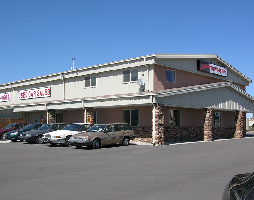 Steel Automotive Retail Building