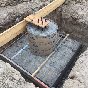 Pier Foundation Install