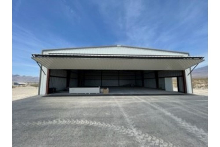 Steel Aircraft Hangar In Pahrump