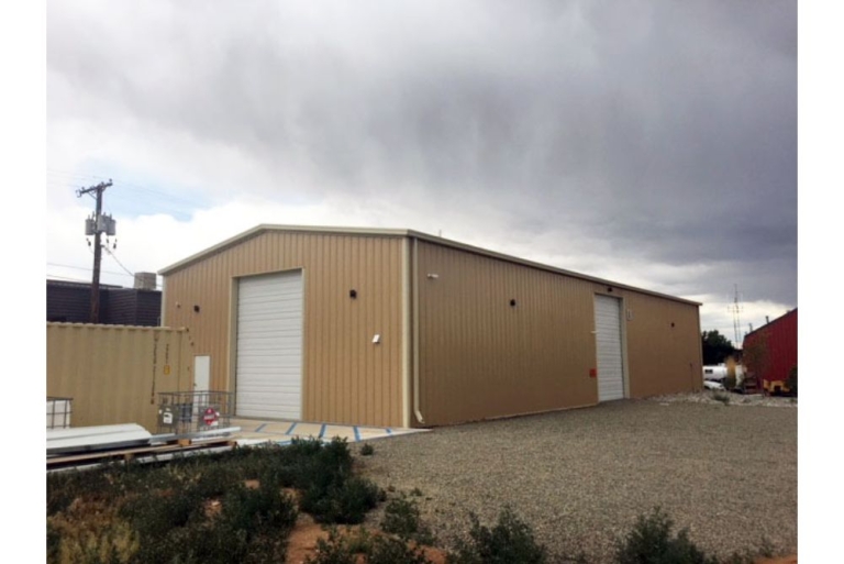 Steel Brewery Building In New Mexico