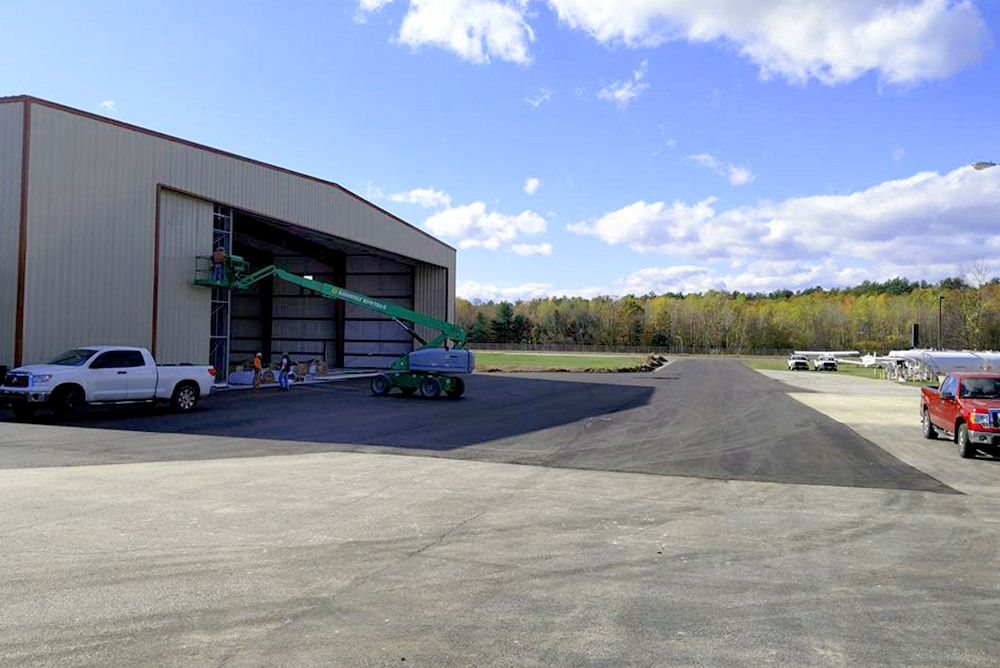 Commercial Aircraft Hangar In New Hampshire