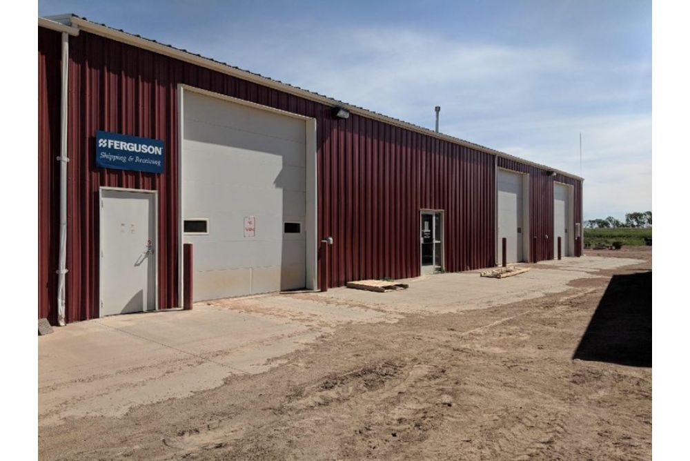 Steel Oil Building In North Dakota