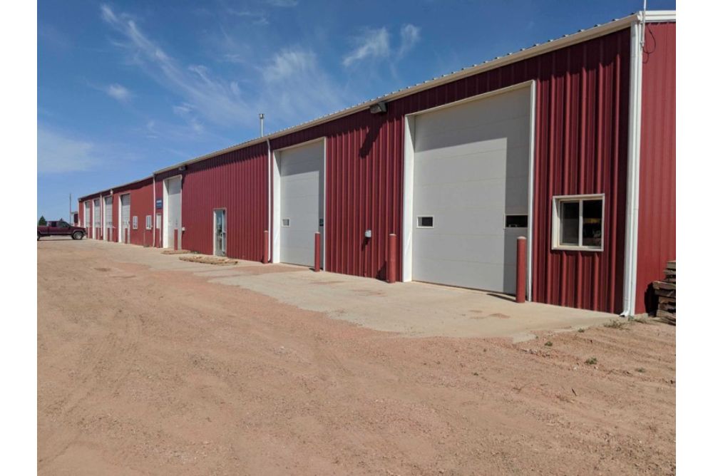 Steel Oil Building In North Dakota