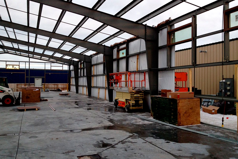 COMMERCIAL STEEL BUILDING IN FARGO, NORTH DAKOTA