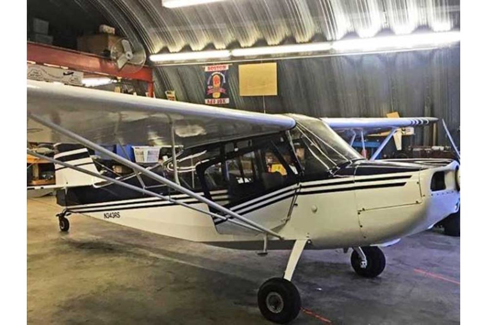 Steel Flight School Airplane Hangar In North Kingstown