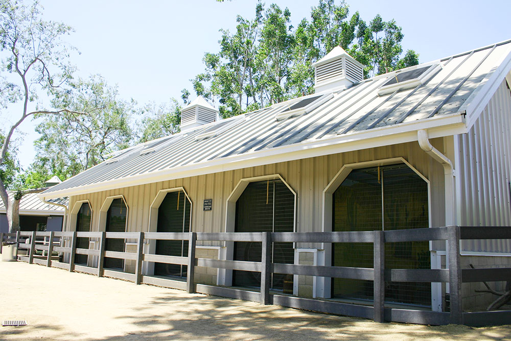 Santa Ana Zoo steel buildings