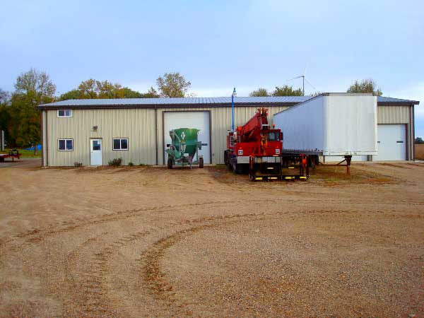 Pre-Engineered Metal Shop And Garage Building In Minnesota