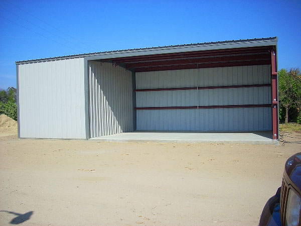 Fillmore steel citrus farm building