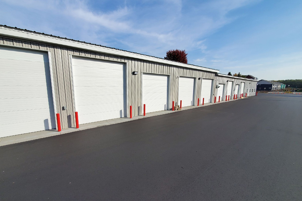 Pair Of Prefabricated Steel Body Shops In Champlin, Minnesota