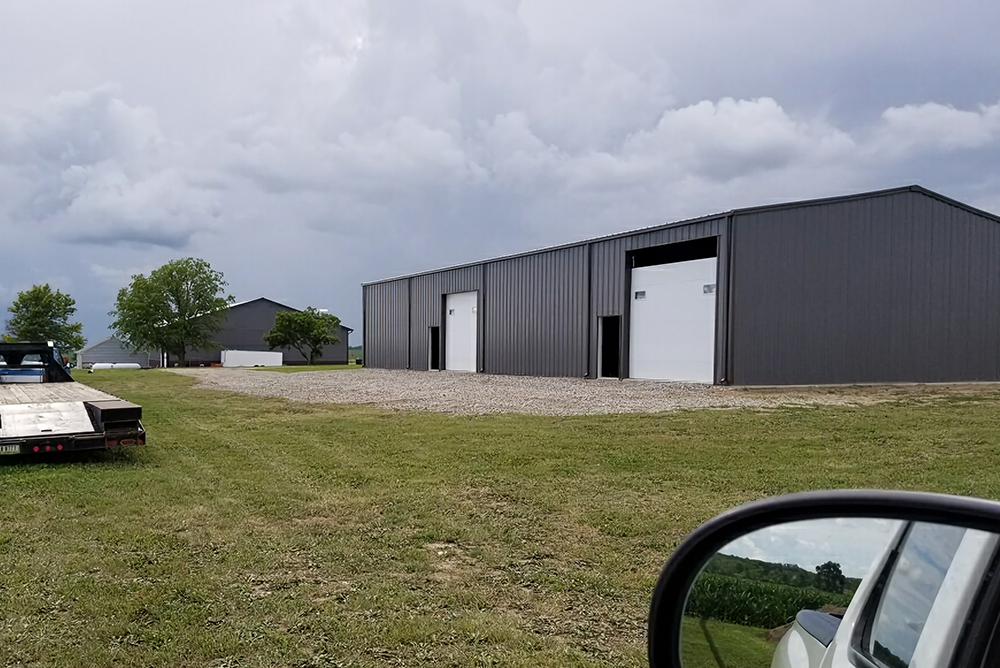 Steel Cold-Storage Building In Algona, Iowa