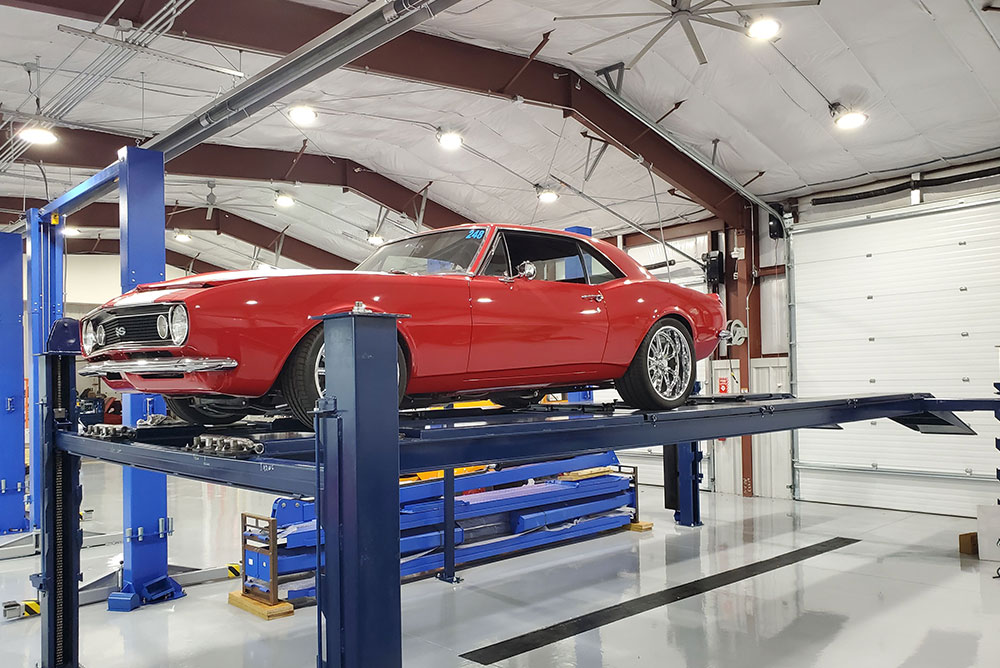 Pair Of Prefabricated Steel Body Shops In Champlin, Minnesota