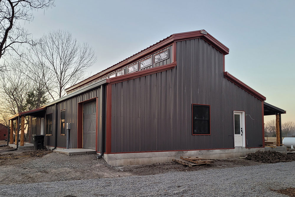 Steel Barndominium In Pittsburg, Kansas