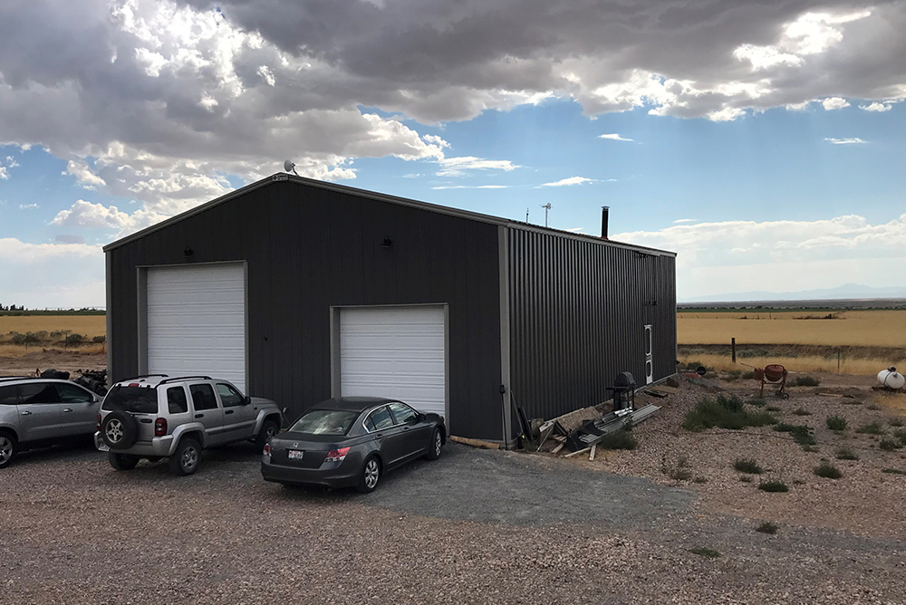 Metal Barndominium In Oak City, Utah