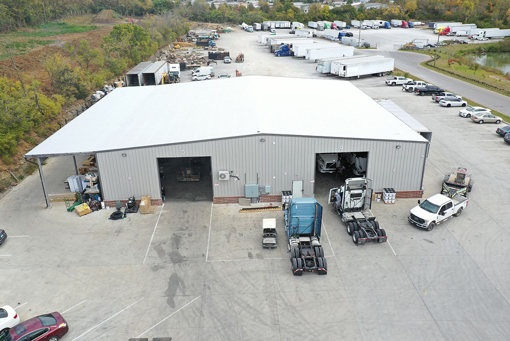 Steel Warehouse Building In Nicholasville, Kentucky