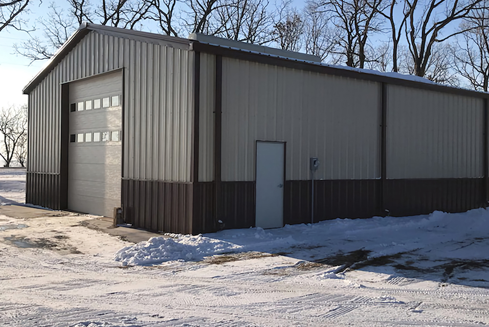 Ottertail, Minnesota Steel Shop & Garage Building