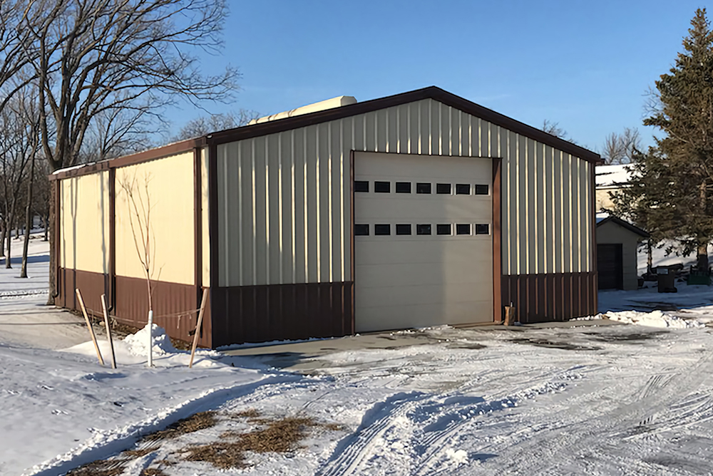 Ottertail, Minnesota Steel Shop & Garage Building