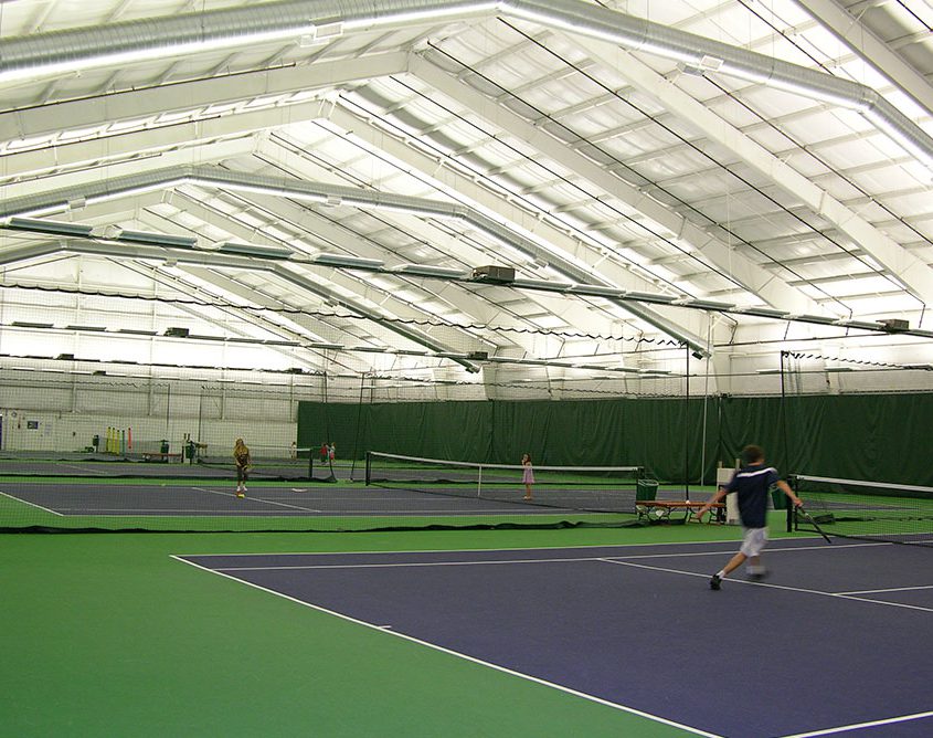 Indoor Tennis Building