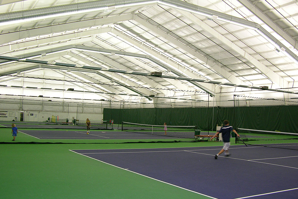 Indoor Tennis Building