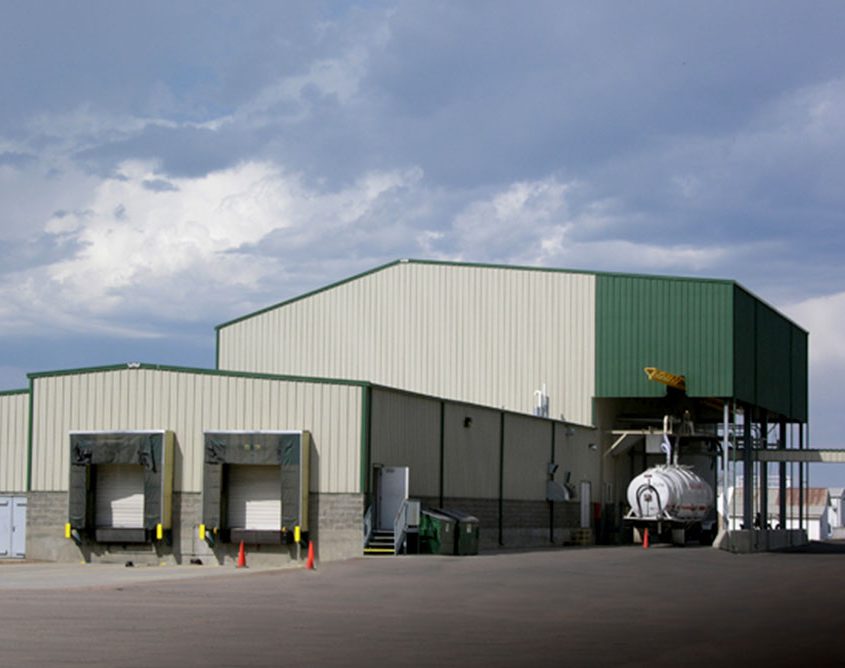 Steel Manufacturing Building