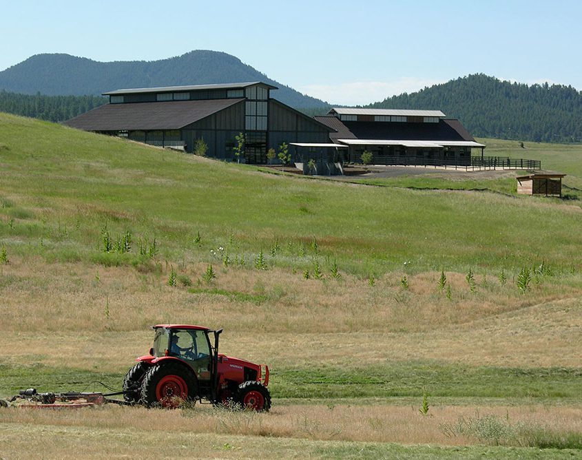 Metal Barn Building