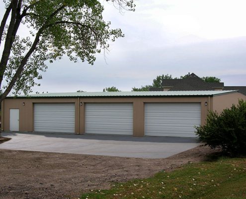 Steel Garage Building