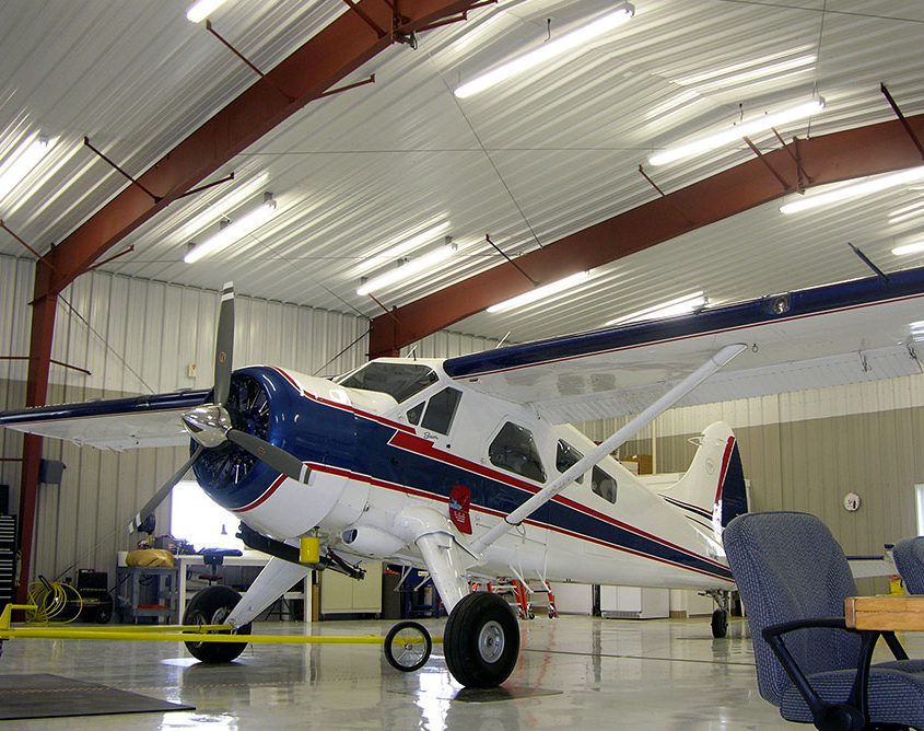 Metal Aircraft Hangar