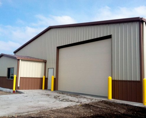 North Dakota Steel Building for Accelerated Green Works