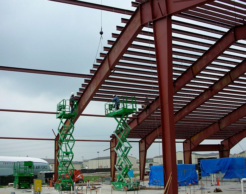 Constructing a Steel Building TX