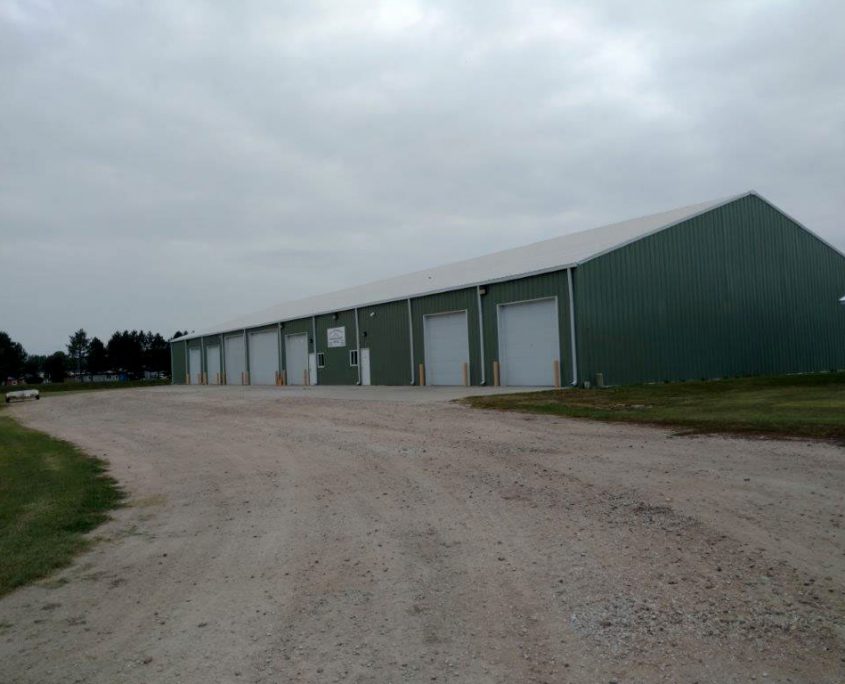Metal Maintenance Building