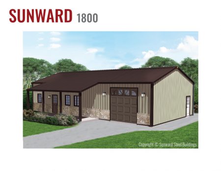 Custom Prefab Steel Home Floorplans from Sunward Steel