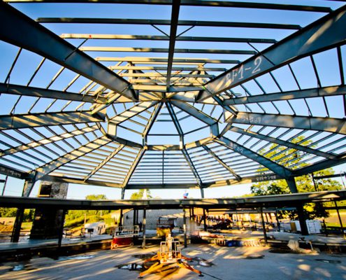 Custom Steel Roof Frame
