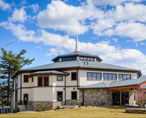 Metal Church Building Massachusetts