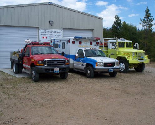 Steel Fire Station Wyoming
