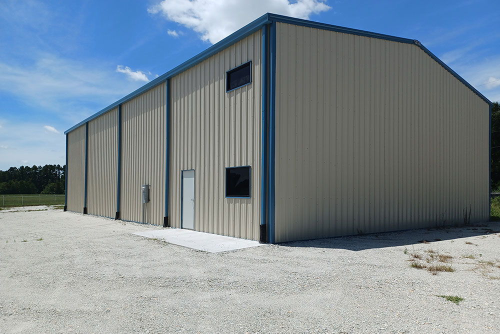 Steel Boathouse Garage