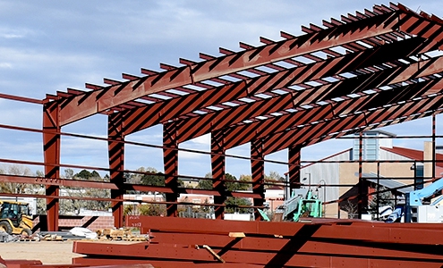 Steel Building Frame