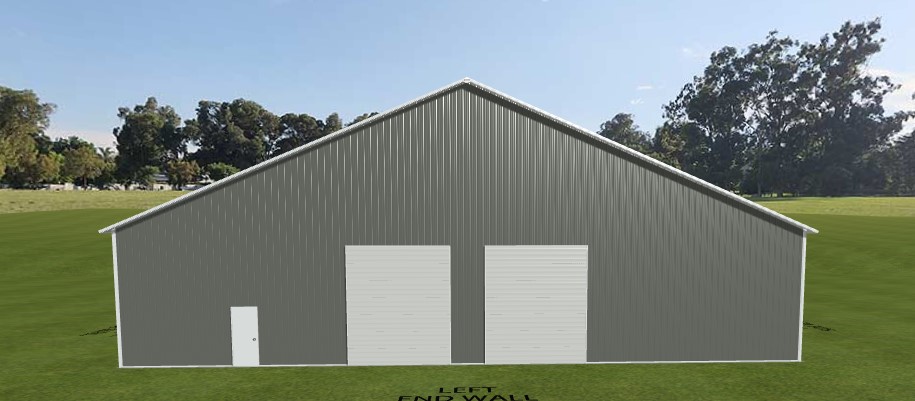 pre-engineered metal building for a customer in Providence Forge, Virginia
