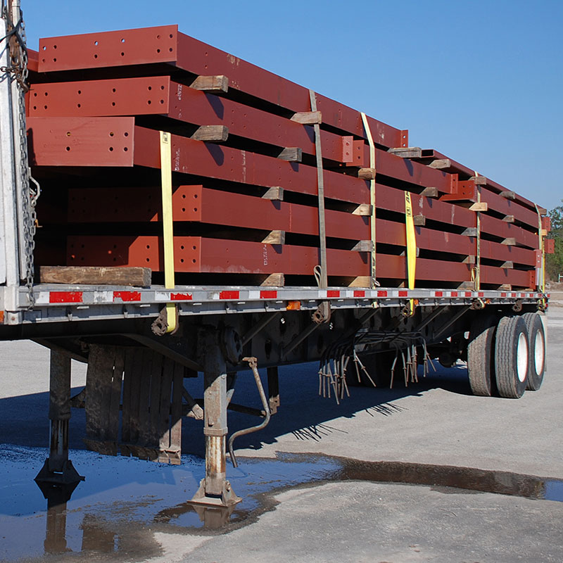 Steel Building Delivery