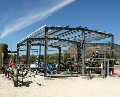 Metal Building For Oil Field