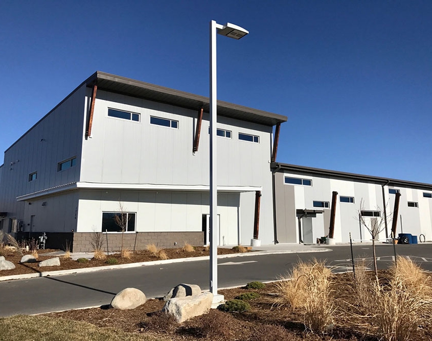 Metal Gym Building