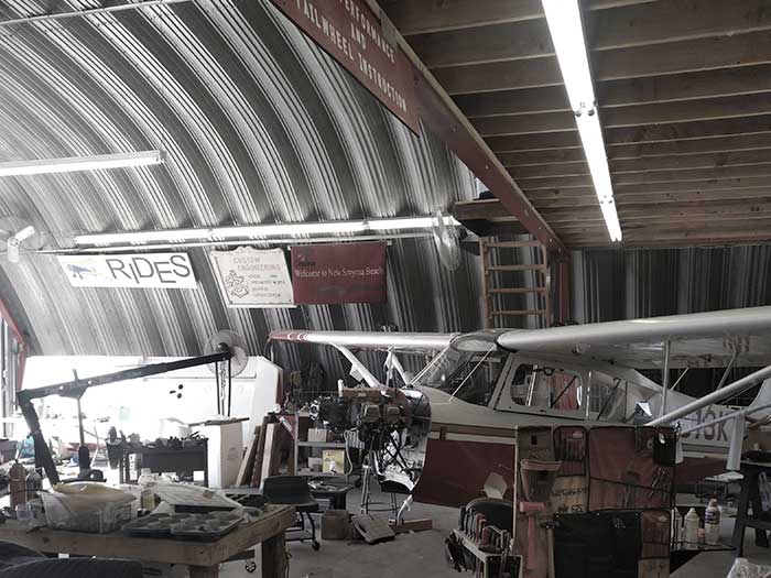 Metal Hangar Garage