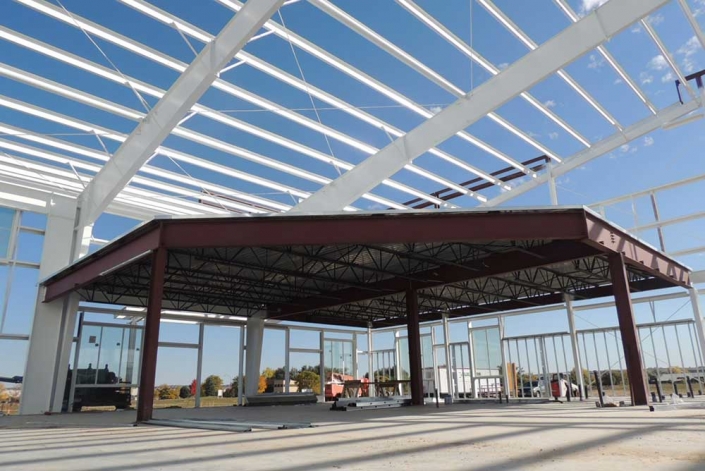 Mezzanine Construction in Metal Building Mezzanine Construction in Steel Building