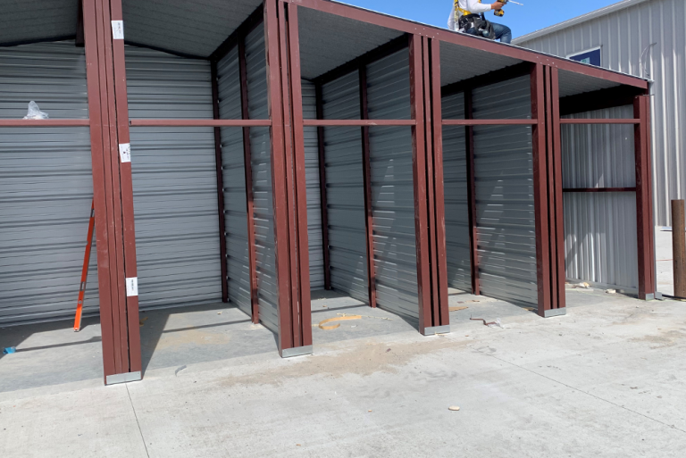Steel SelfStorage Buildings from Sunward Steel Buildings