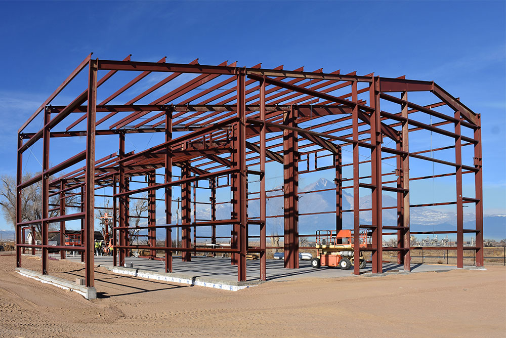 Commercial Steel building in Platteville, Colorado