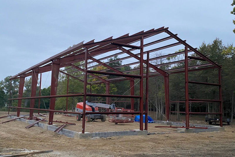 Metal Garage Framing